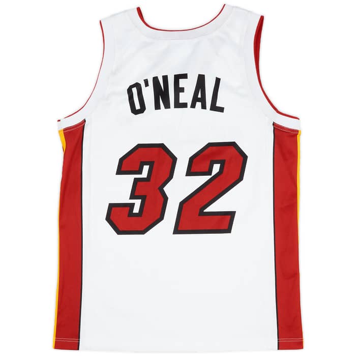 2004-07 Miami Heat O'Neal #32 Champion Alternate Jersey (Excellent) S