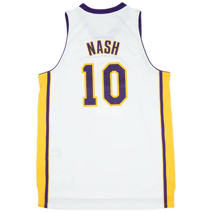 2012-14 LA Lakers Nash #10 adidas Swingman Alternate Jersey (Excellent) XL