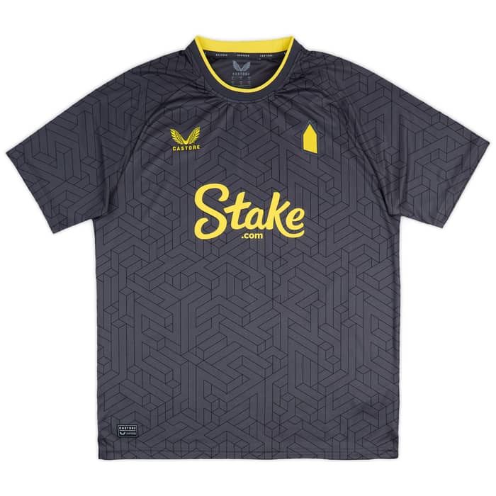 2024-25 Everton Away Shirt Branthwaite #32 