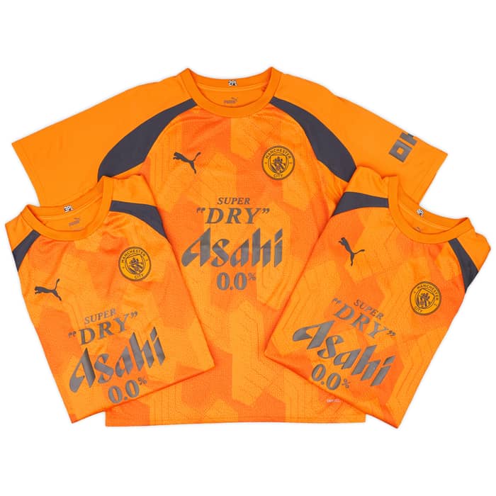 2023-24 Manchester City Player Issue Pre-Match Shirt # - As New