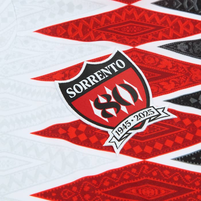 2025-26 Sorrento 80th Anniversary Shirt