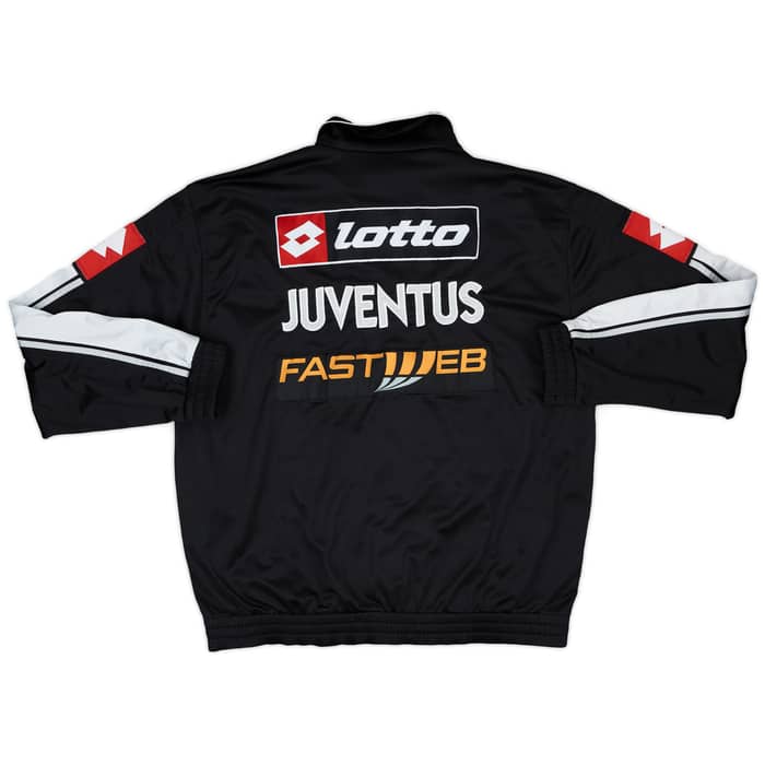 2001-02 Juventus Lotto Track Jacket - 8/10 - (L)