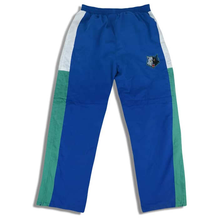1996-08 Minnesota Timberwolves NBA Training Pants/Bottoms S