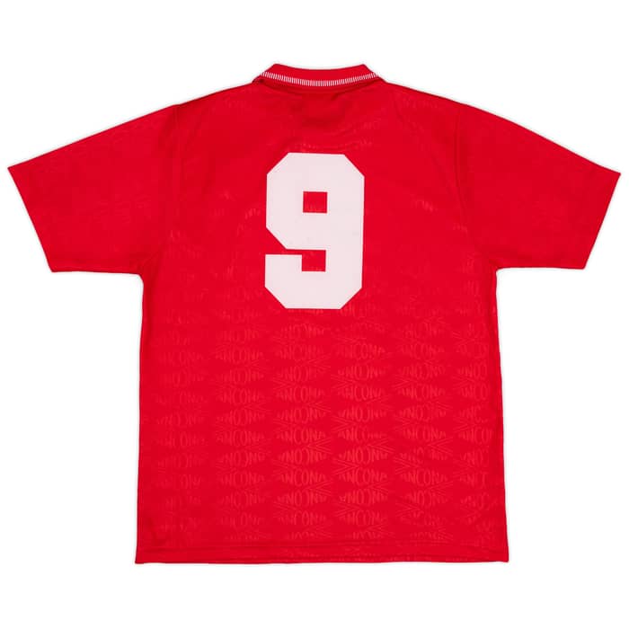 1992-93 Ancona Match Worn Home Shirt #9 (Agostini)