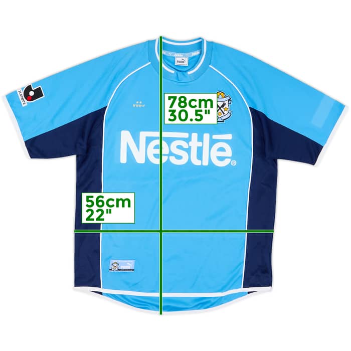 2002 Jubilo Iwata Home Shirt - 9/10 - (L)