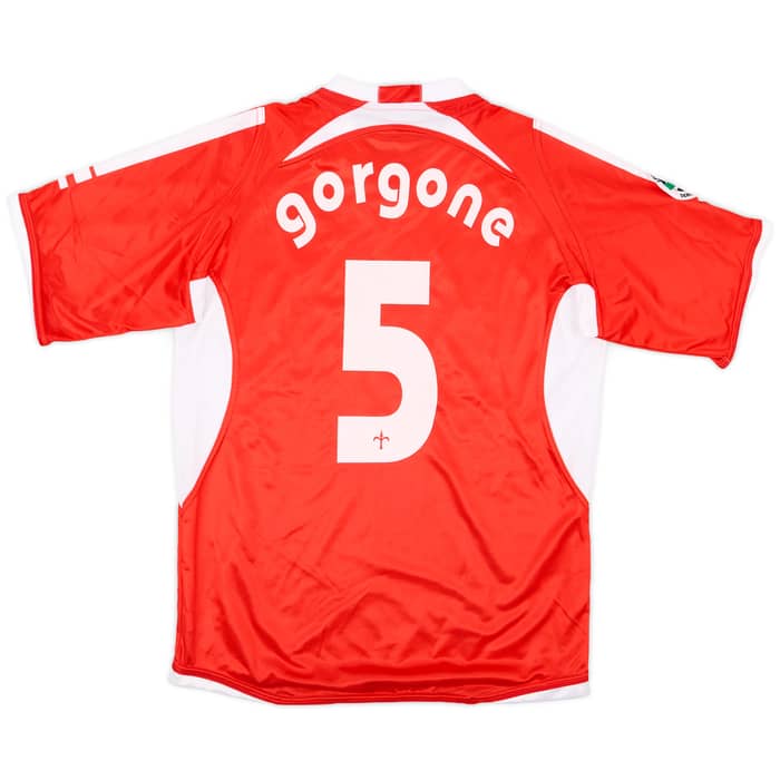 2006-07 Triestina Match Issue Home Shirt Gorgone #5