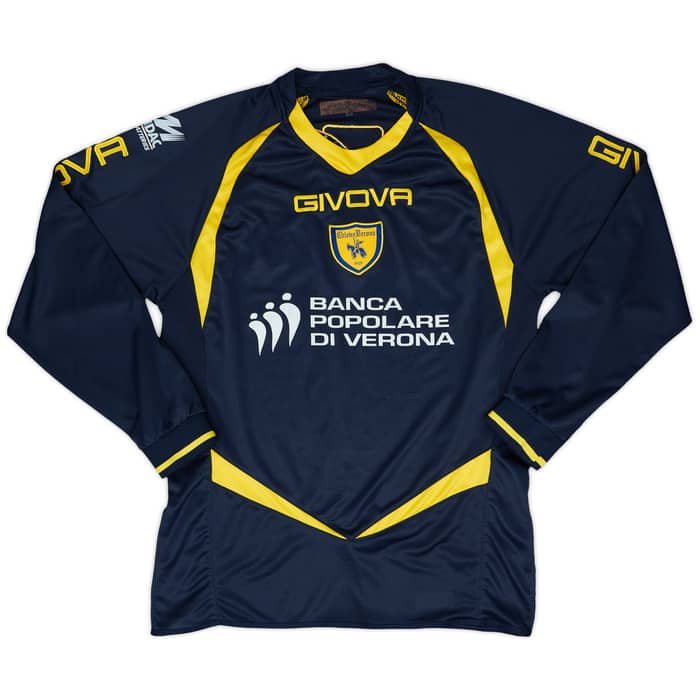 2009-10 Chievo Verona Givova Training L/S Shirt - 8/10 - (L)