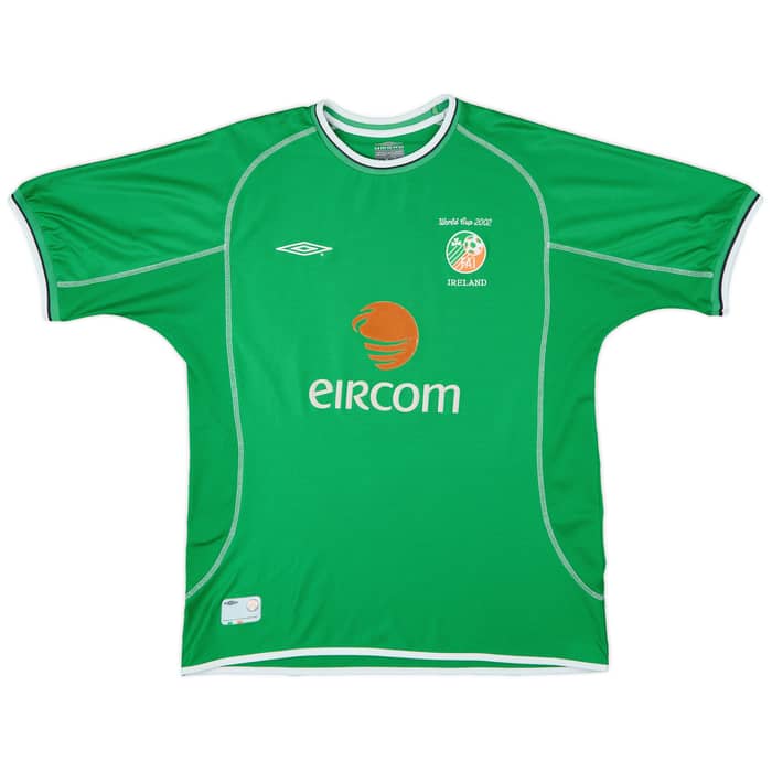 2002-03 Ireland Home Shirt Duff #9 - 8/10 - (XL)