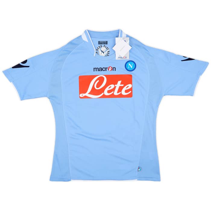 2009-10 Napoli Home Shirt Lavezzi #7 (Women's L)