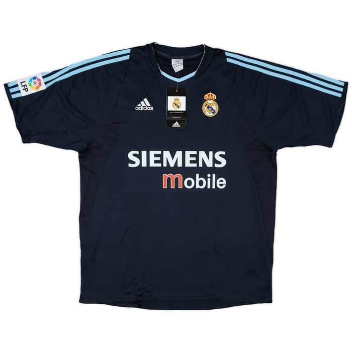 2003-04 Real Madrid Away Shirt Zidane #5 (L)