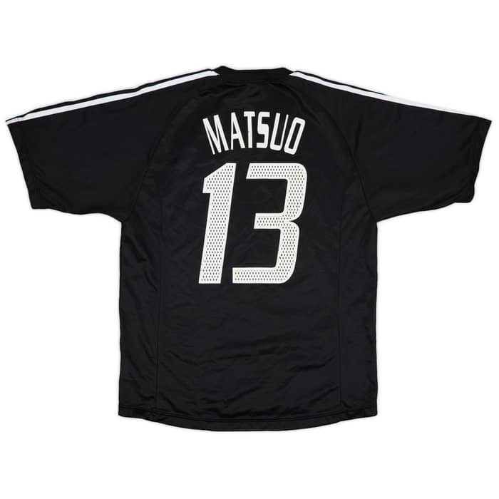 2004-05 Football Kingdom adidas Shirt Matsuo #13 - 7/10 - (L)