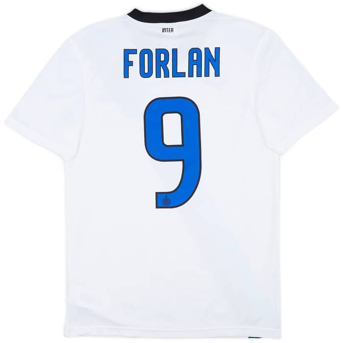 2011-12 Inter Milan Basic Away Shirt Forlan #9 - 8/10 - (S)