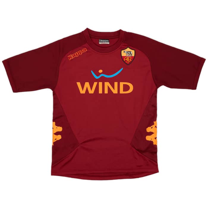 2012-13 Roma Kappa Training Shirt - 8/10 - (S)