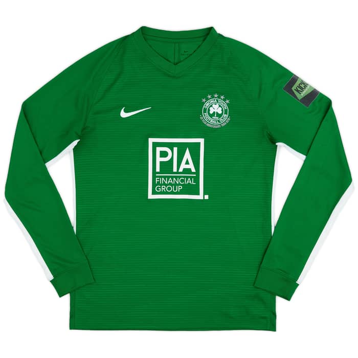 2018-19 Omonia Youth Home L/S Shirt #5 - 7/10 - (M)