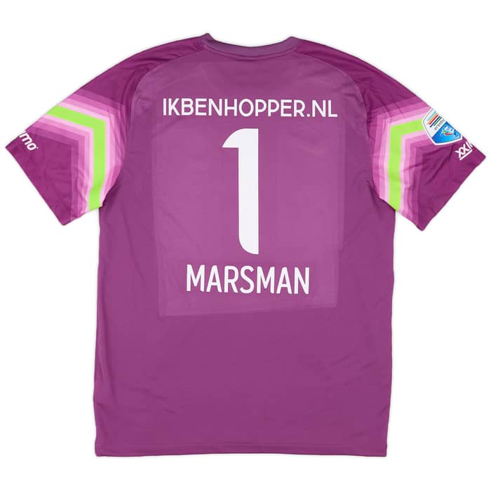 2014-15 FC Twente Match Issue GK Shirt Marsman #1