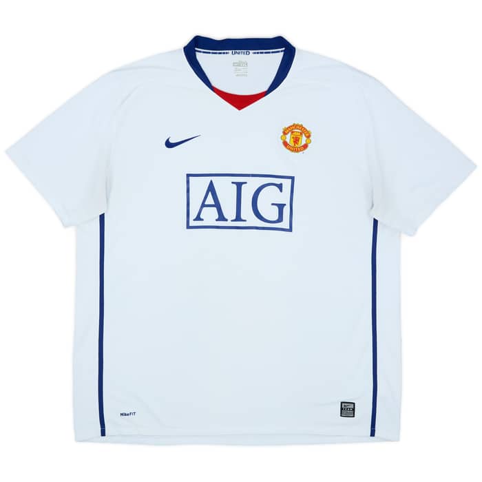 2008-10 Manchester United Away Shirt Tevez #32 - 5/10 - (XXL)