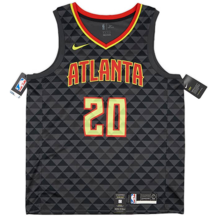 2017-20 Atlanta Hawks Collins #20 Nike Swingman Away Jersey (XL)