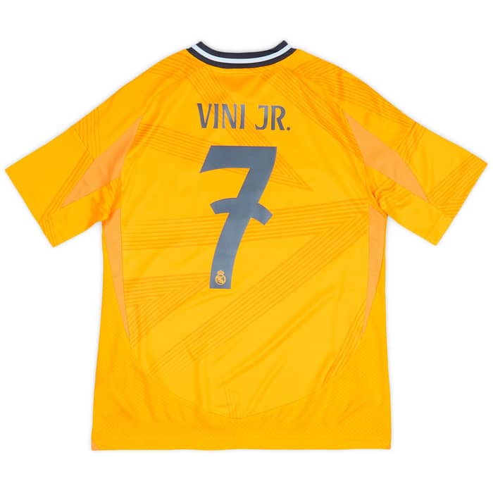 2024-25 Real Madrid Away Shirt Vini Jr. #7 (KIDS)