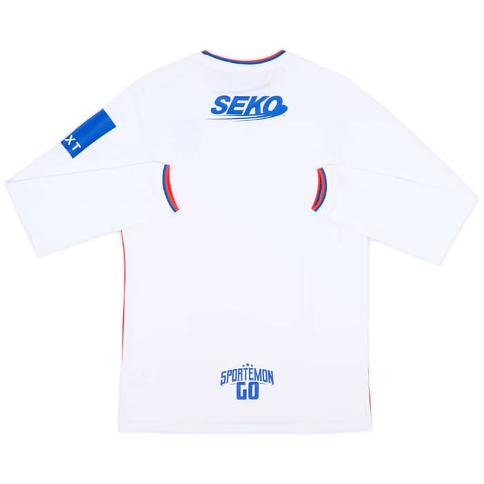2022-23 Rangers Authentic Away L/S Shirt (M)