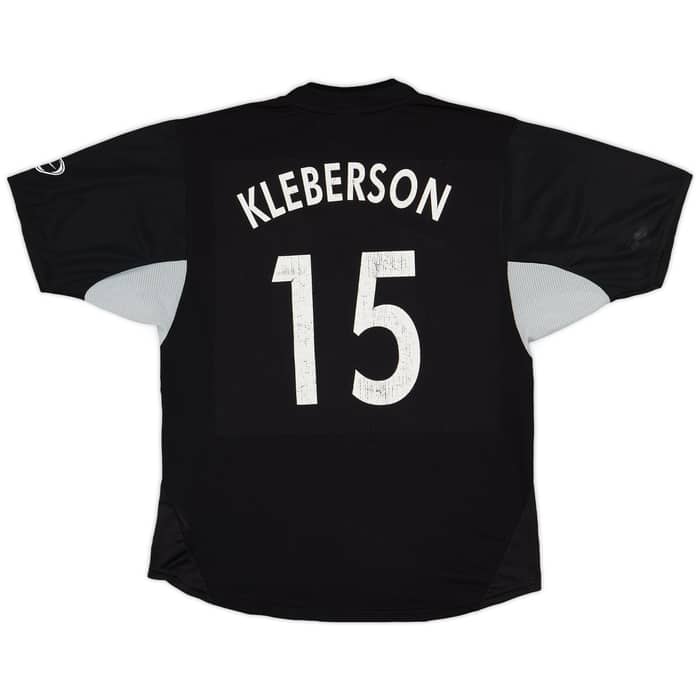 2003-04 Manchester United Nike Training Shirt Kleberson #15 - 6/10 - (XS)