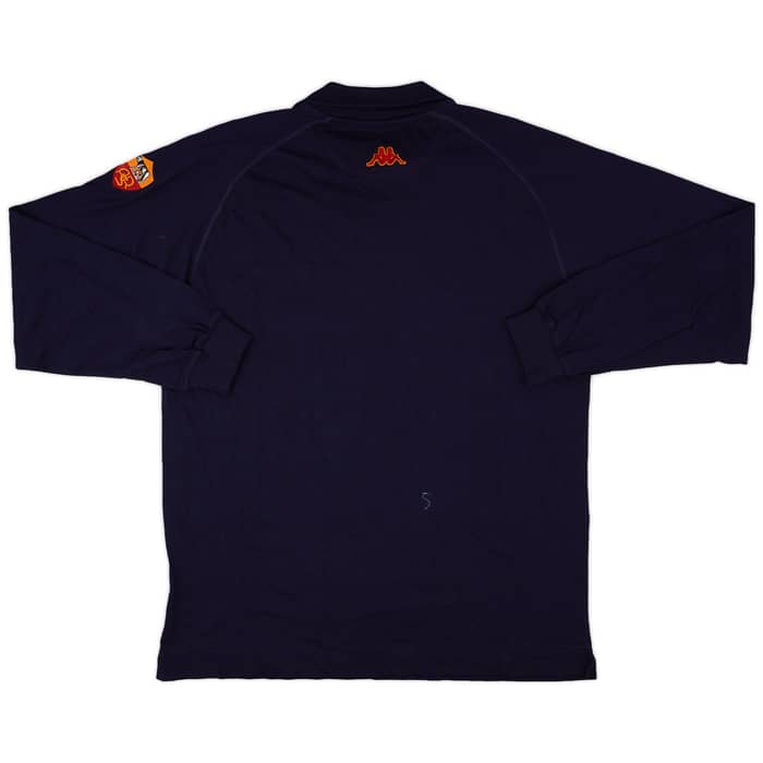 2003-04 Roma Kappa Polo L/S Shirt (L)