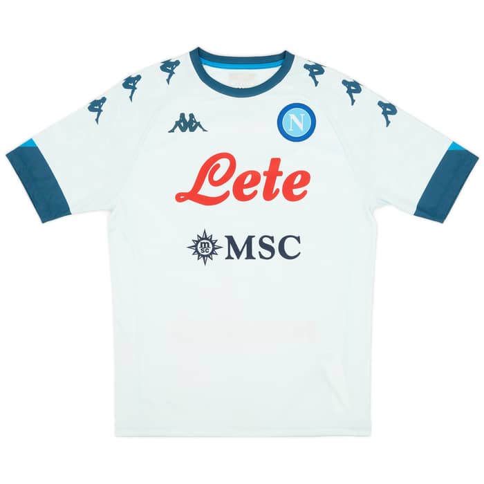 2020-21 Napoli Away Shirt - 9/10 - (S)