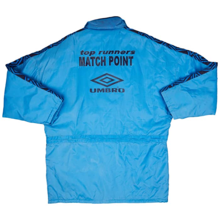 1995-96 Lazio Umbro Padded Bench Coat - 6/10 - (L)