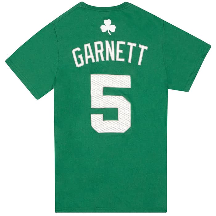 2010-13 Boston Celtics Garnett #5 adidas Tee S