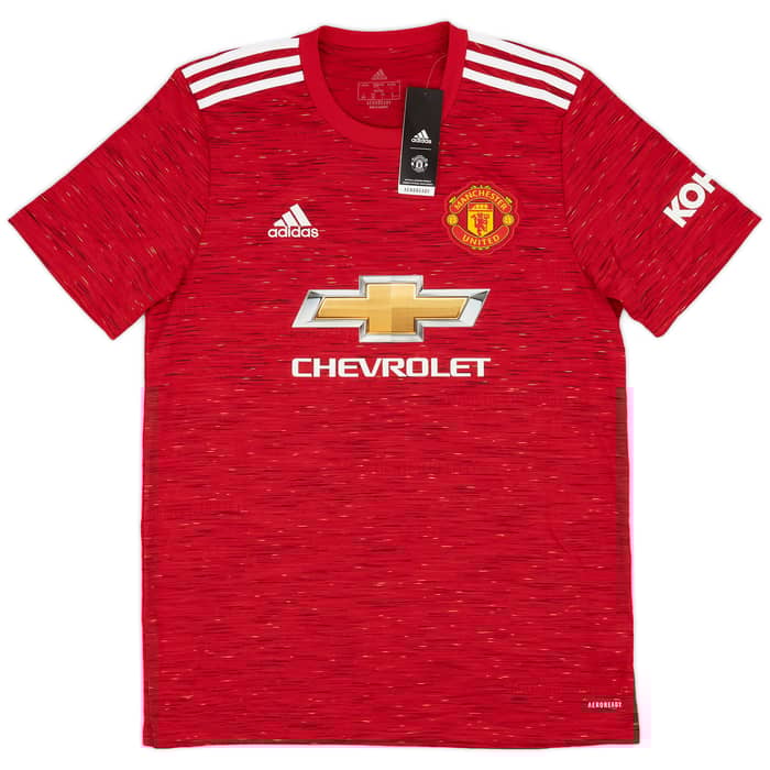 2020-21 Manchester United Home Shirt B.Fernandes #18 (L)