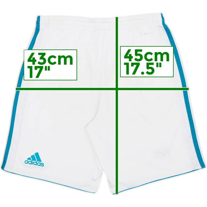 2017-18 Real Madrid Home Shorts - 5/10 - (L.Boys)