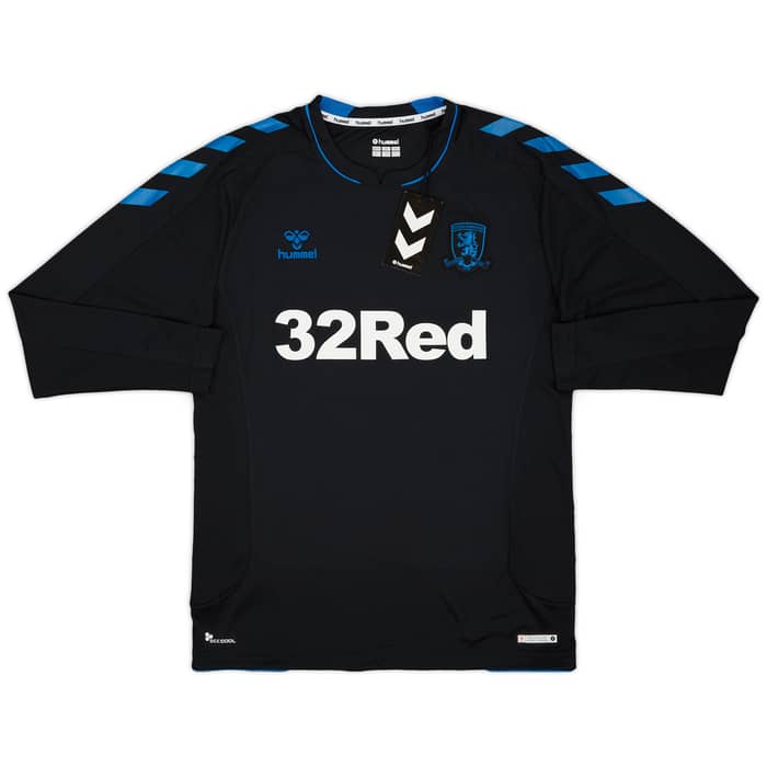 2018-19 Middlesbrough Away L/S Shirt (M)