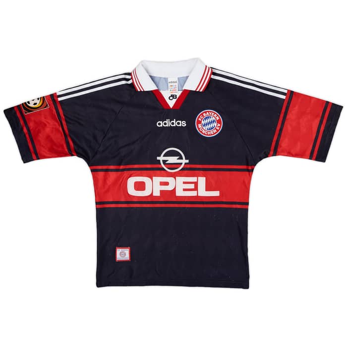 1997-99 Bayern Munich Home Shirt Elber #9 - 9/10 - (S)