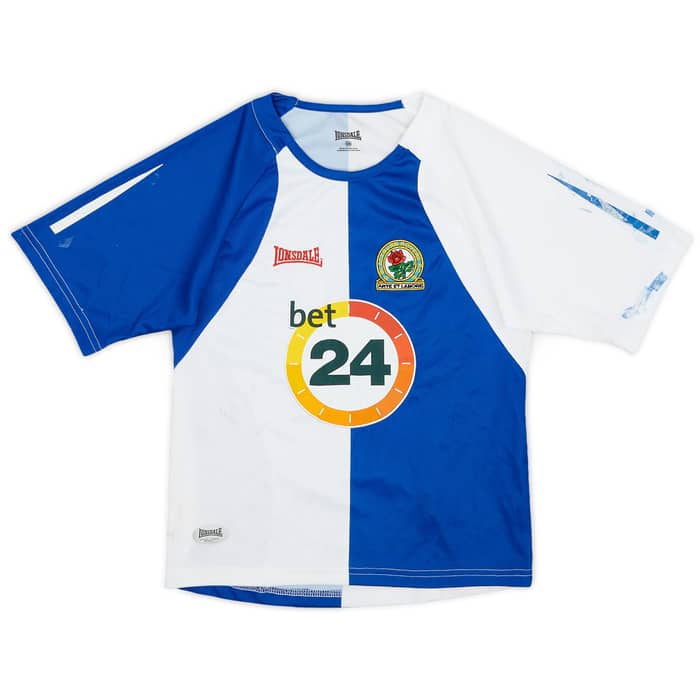 2006-07 Blackburn Home Shirt Ooijer #2 - 4/10 - (S.Boys)