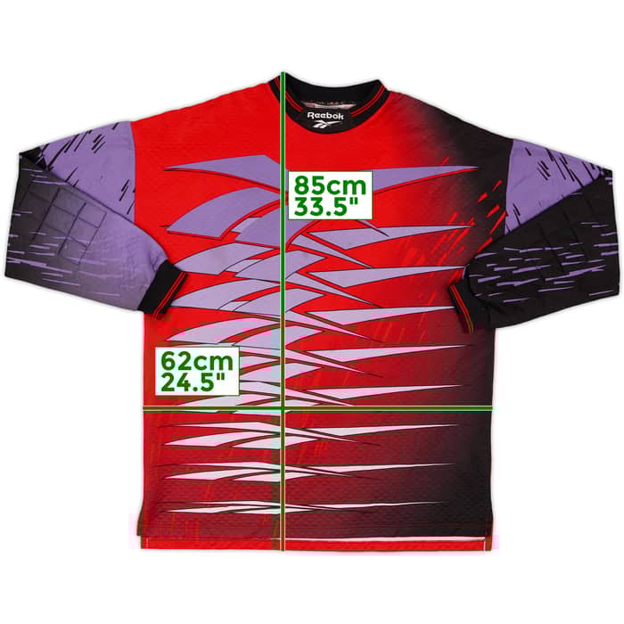 1990s Reebok GK Template Shirt - 9/10 - (XL)