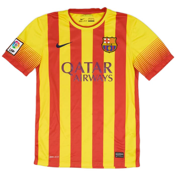 2013-15 Barcelona Away Shirt Messi #10 - 7/10 - (S)