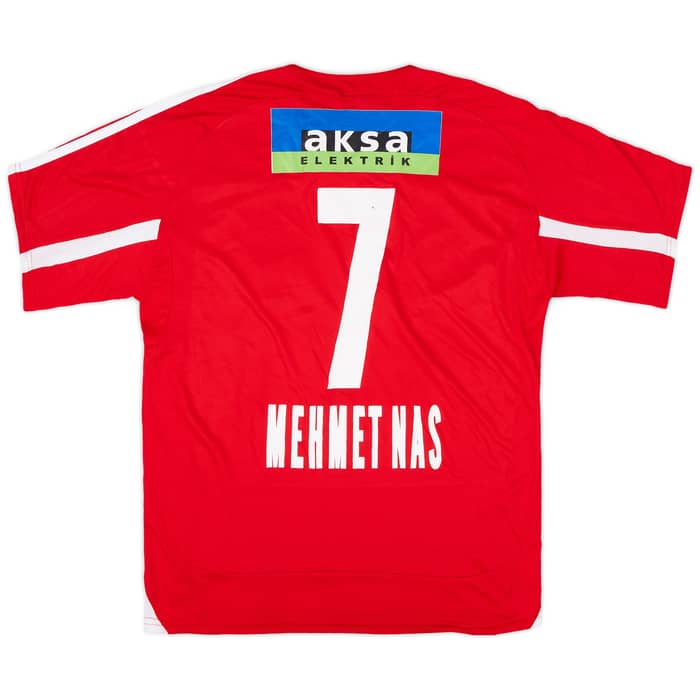 2010-11 Sivasspor Home Shirt Mehmet Nas #7 - 7/10 - (M)