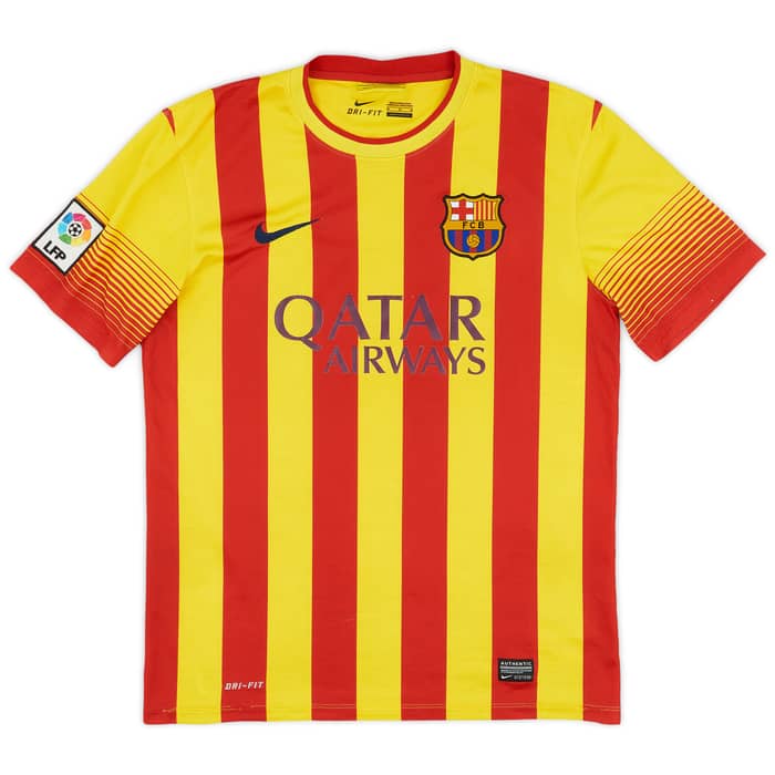2013-15 Barcelona Away Shirt Messi #10 - 8/10 - (M)