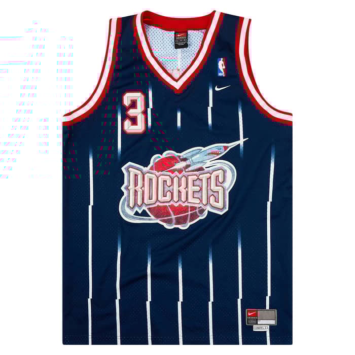2000-03 Houston Rockets Francis #3 Nike Swingman Jersey (Away) L