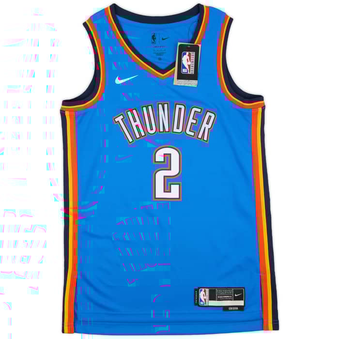 2019-24 Oklahoma City Thunder Gilgeous-Alexander #2 Nike Swingman Jersey (Away) S - W/Tags