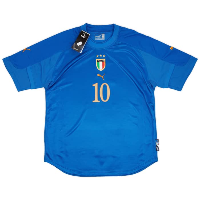 2004-06 Italy Home Shirt Baggio #10 (XXL)