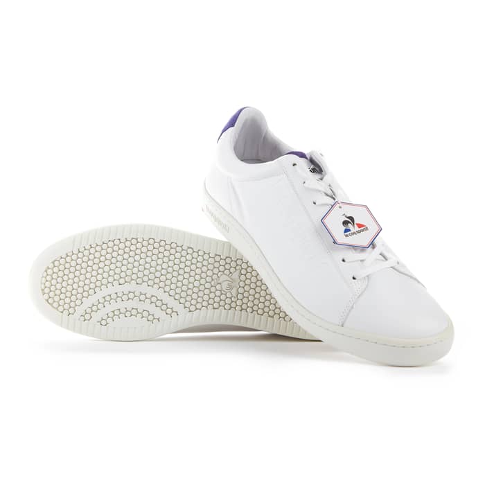 2019-20 Fiorentina Le Coq Sportif Blazon Trainers (UK 8)