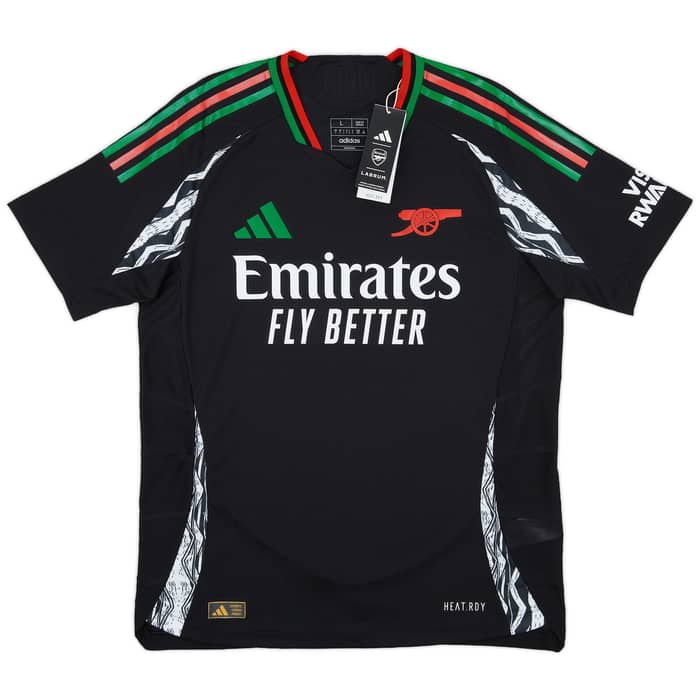 2024-25 Arsenal Authentic Away Shirt Rice #41