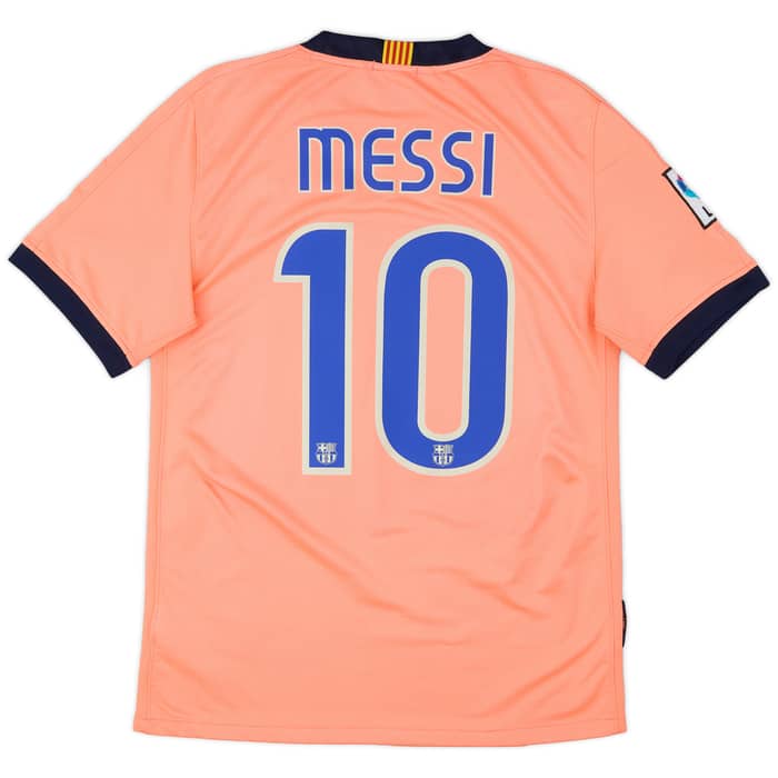2009-10 Barcelona Away Shirt Messi #10 - 7/10 - (S)