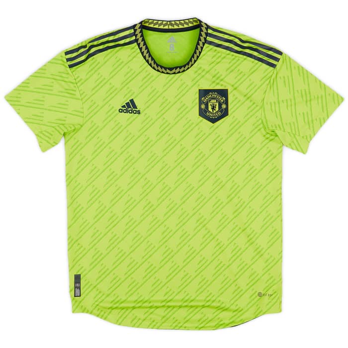 2022-23 Manchester United Player Issue Third Shirt Martinez #6 - 10/10 - (L)
