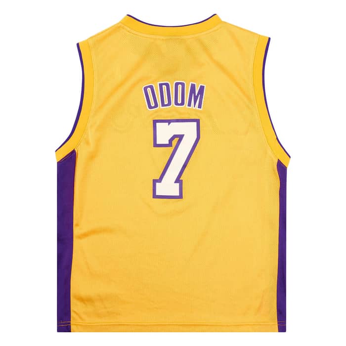 2006-10 LA Lakers Odom #7 adidas Jersey (Home) Y