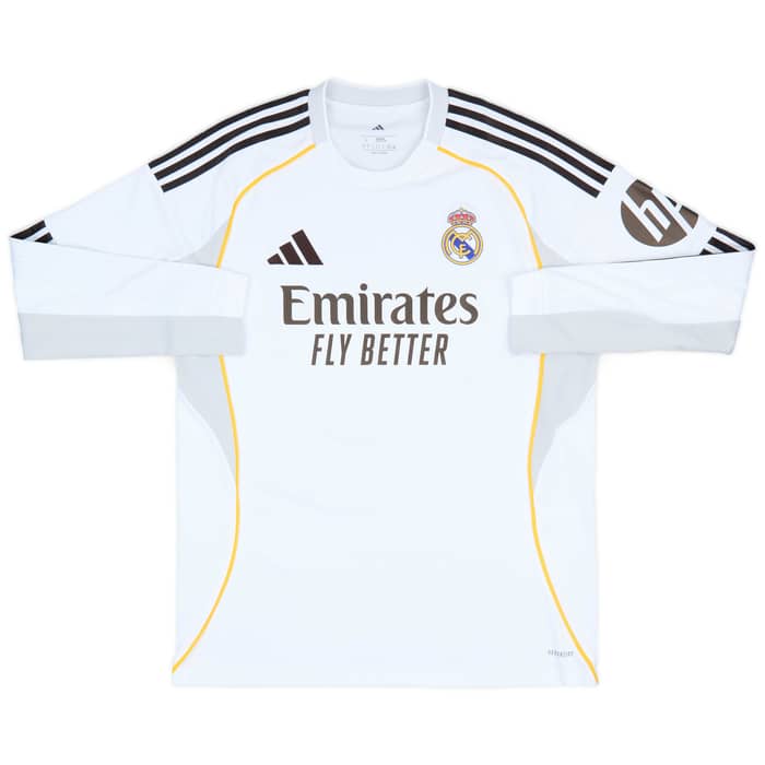 2025-26 Real Madrid Home L/S Shirt Vini Jr. #7