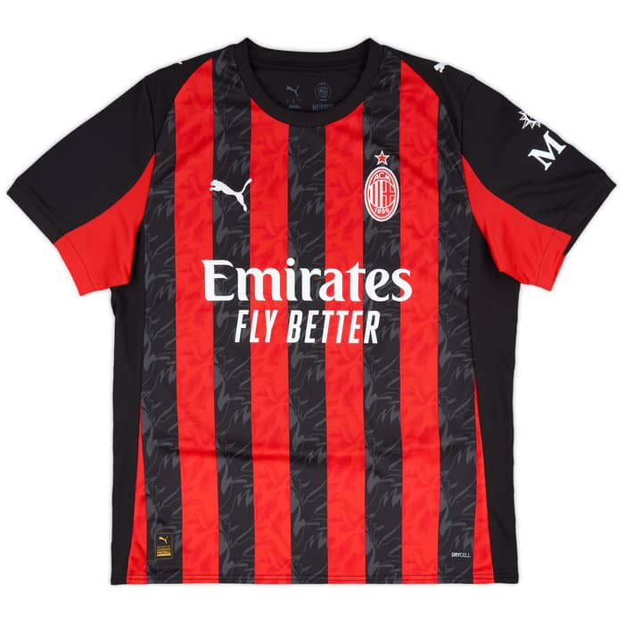2025-26 AC Milan Home Shirt Rafa Leao #10