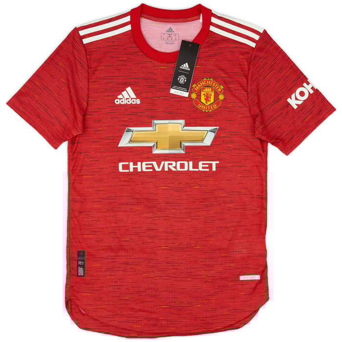 2020-21 Manchester United Authentic Home Shirt Rashford #10 (XS)