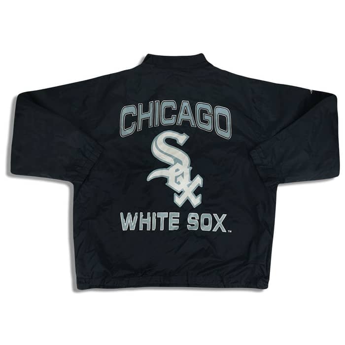1990s Chicago White Sox Apex One Rain Jacket XL
