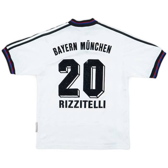 1996-98 Bayern Munich Away Shirt Rizzitelli #20 - 8/10 - (XL.Boys)